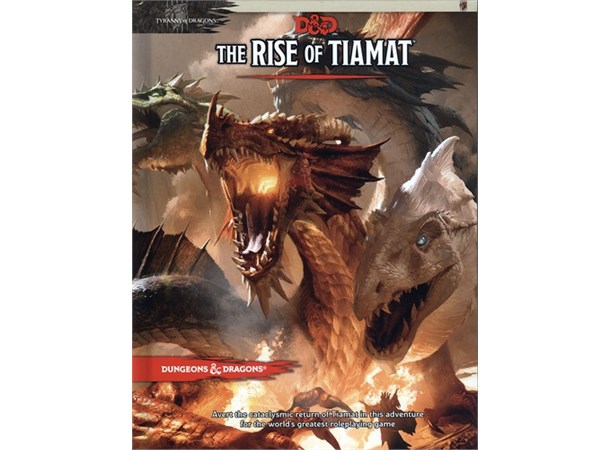 D&D Adventure The Rise of Tiamat Dungeons & Dragons Scenario Level 8-15